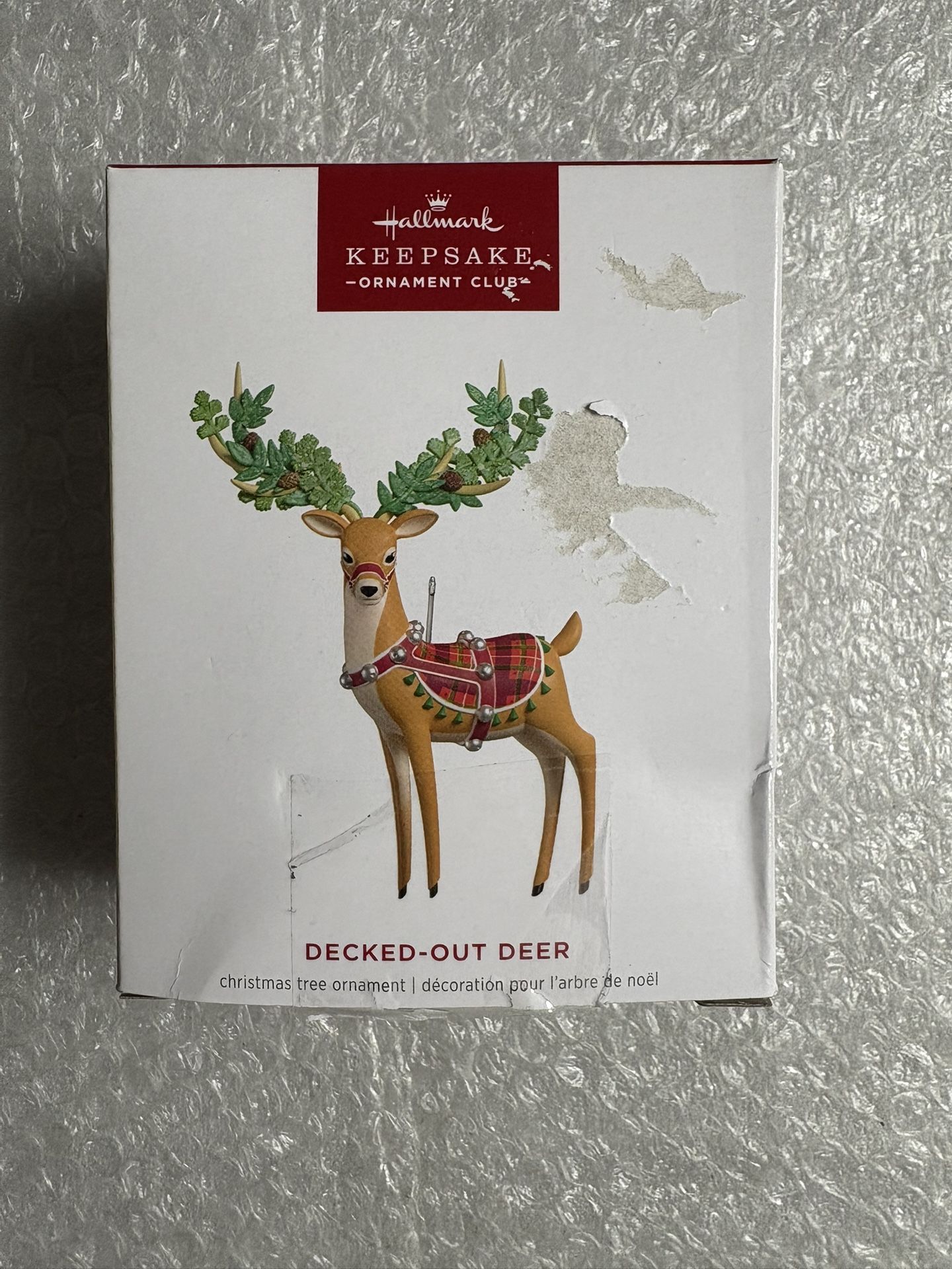 Hallmark Keepsake 2025 Decked-Out Deer KOC Club Ornament