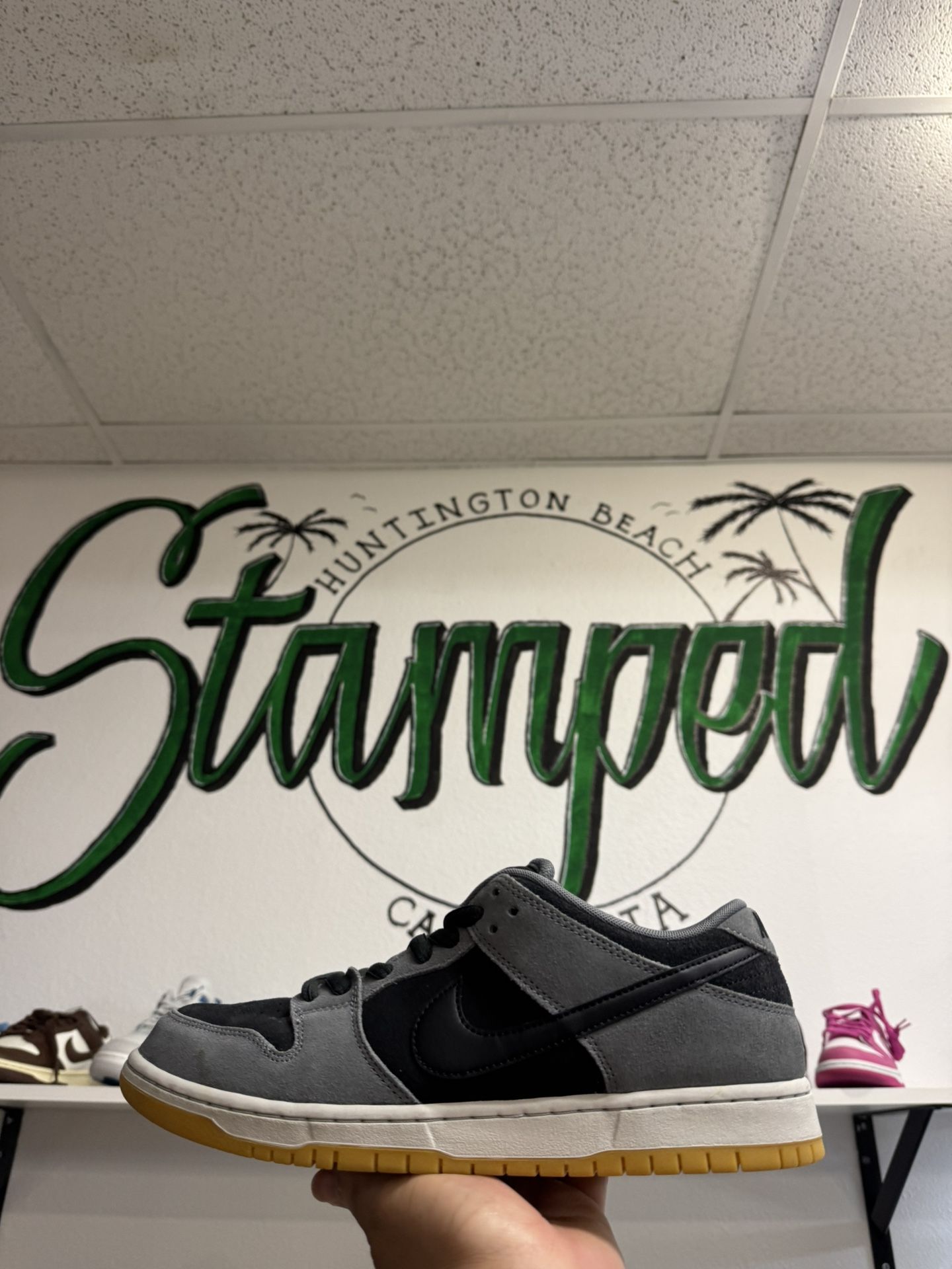 Sb Dunk Dark Smoke Grey