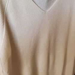 New * Woman's Beige Sweater (L