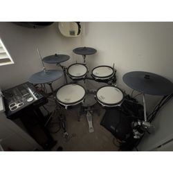 Roland V-Drum TD-30 Module, Cymbals, Hardware included