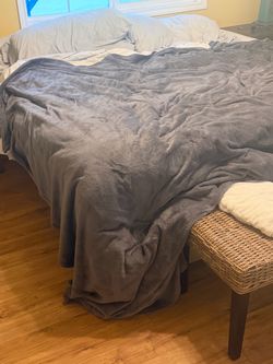 Excellent king mattress with boxspring and frame