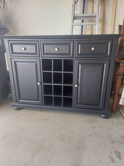 Cabinet and Wine Rack