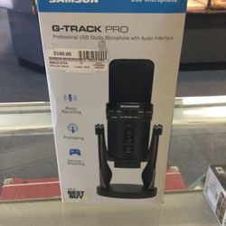 Samson G-Track Pro Usb Microphone 