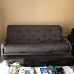 Grey Futon Couch 
