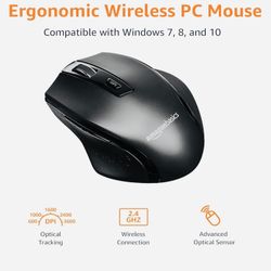 Amazon Basics  Wireless Mouse 20 Lot New 