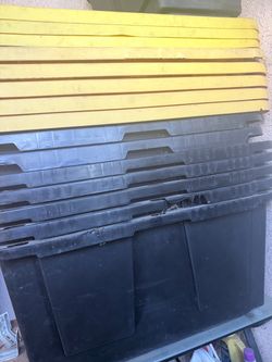 27 gal storage tote