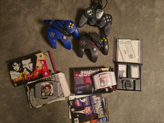 N64 Games and controllers