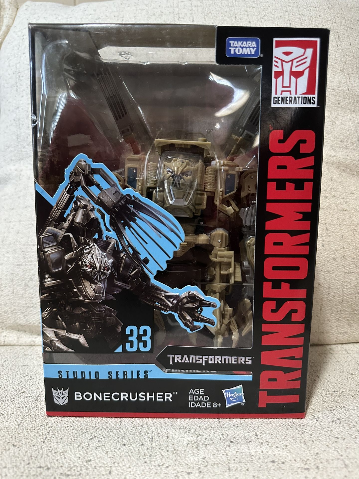 Transformers Studio Series BONECRUSHER ACTION FIGURE #33 Voyager Class