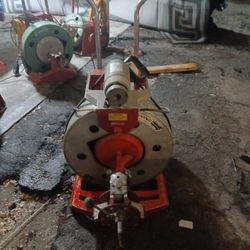Spartan Model 2001 drain cleaning machine