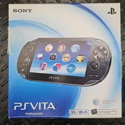 NEW! PlayStation PS VITA PCH-1101 Firmware 1.06 3G Wi-Fi 