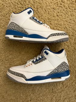 Size 9 (Pre owned, no box) - Air Jordan 3 retro Washington wizard