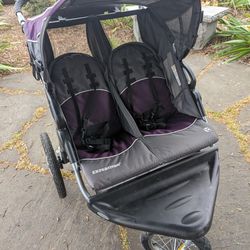 Double Jogging Stroller Baby Trend Jogger
