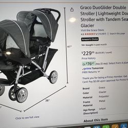 Graco double Stroller