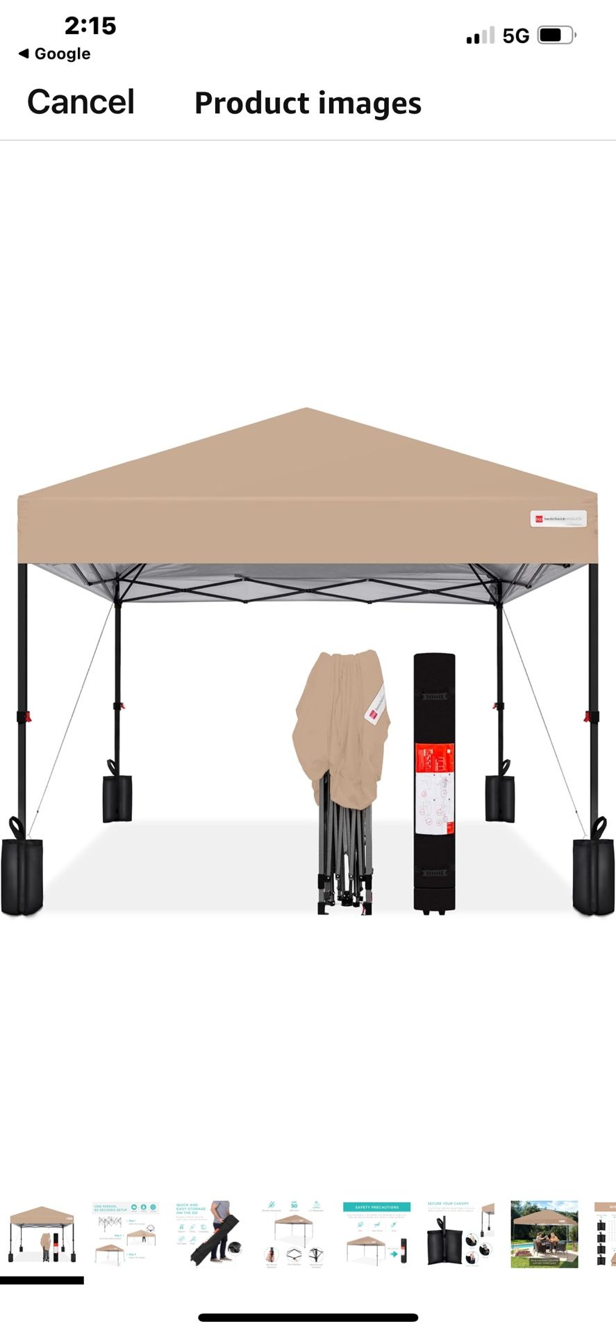 10’ X 10’ Canopy