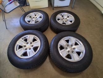 17"Rines y Llantas Chevy Silverado Tahoe