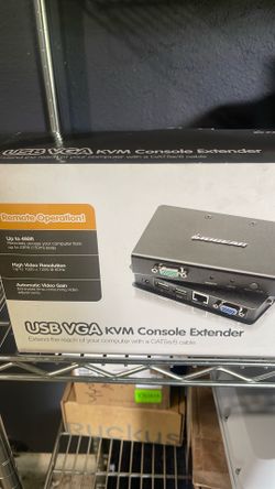 Iogear usb vga kvm console extender