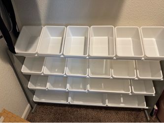 Toy storage bins