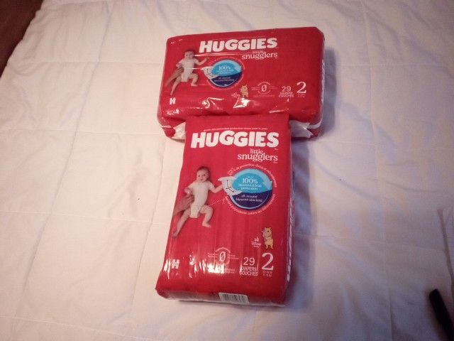 Huggies Little Snugglers Size 2. Selling Separately $10.00 Each