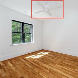 Like New 2x LED pendants and 3x Ceiling Fans