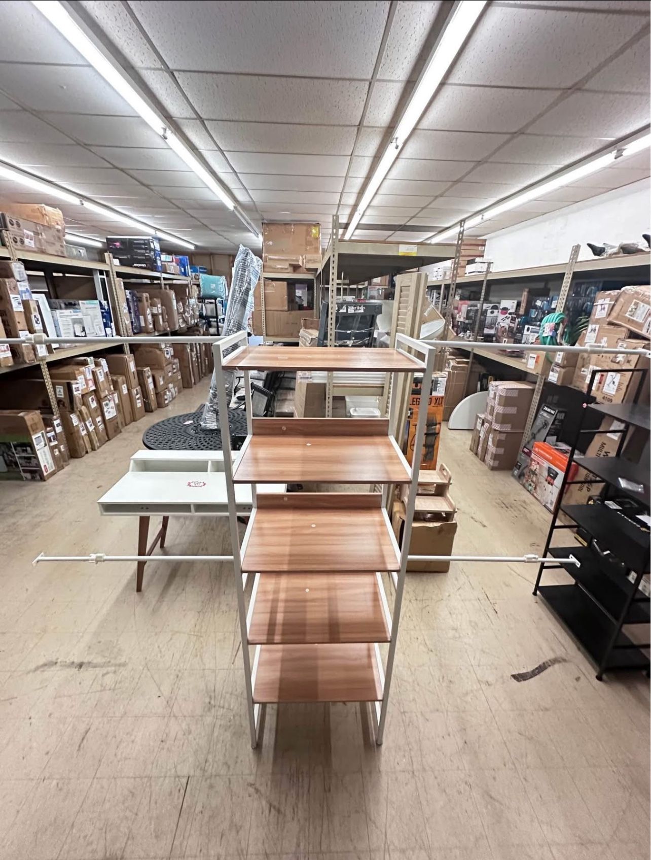 Heavy Duty Garment Rack Walk in Closet Organizer, Closet Storage Shelves, Fits 6-9 ft Space, New