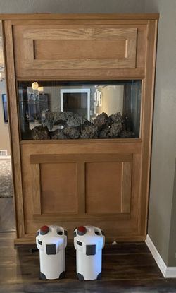 75 Gallon Fish Tank With Custom Stand