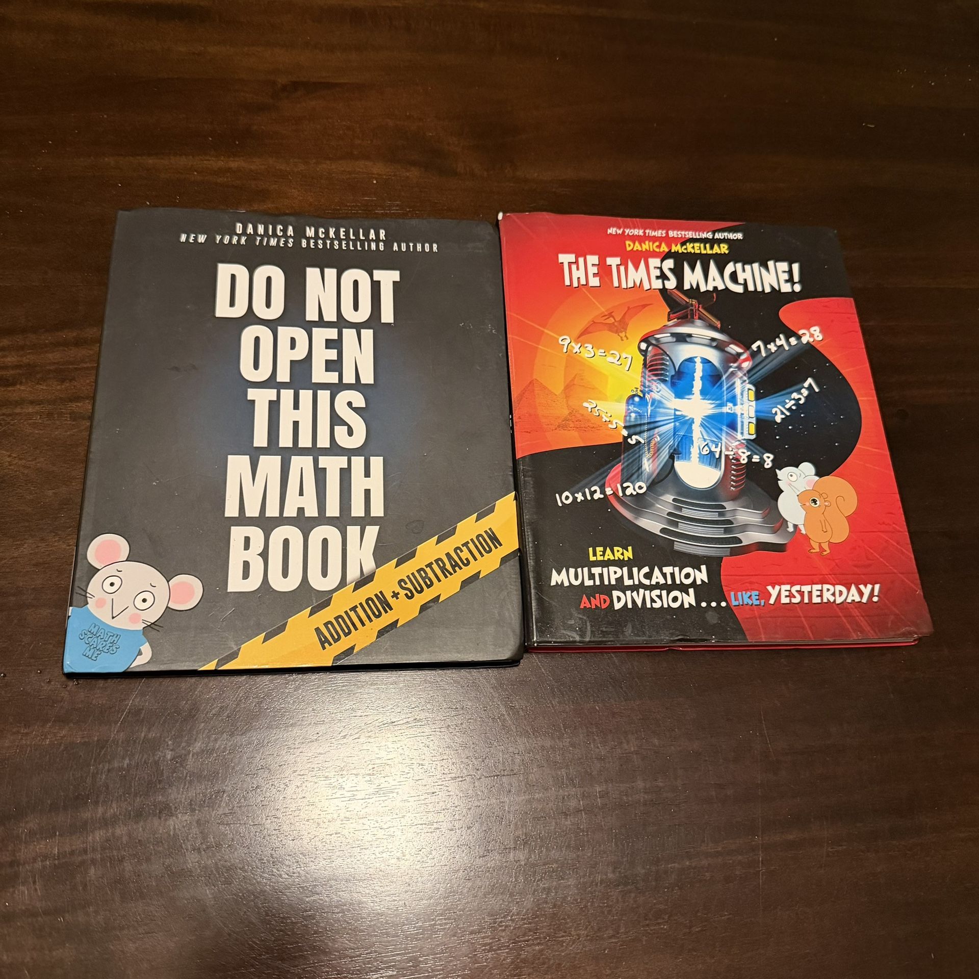 2 Math Books by Danica McKellar