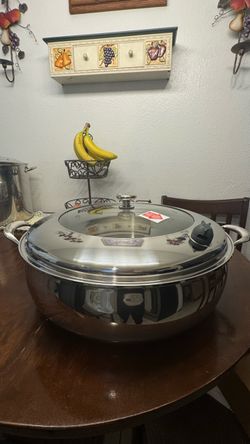 Cacerola de 22 qt 5 ply