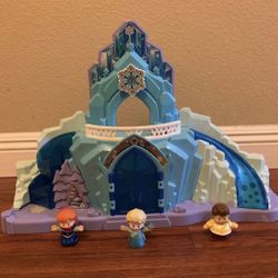 Fisher Price Disney Frozen ❄️Little People Elsa And Ana Lights And Music 