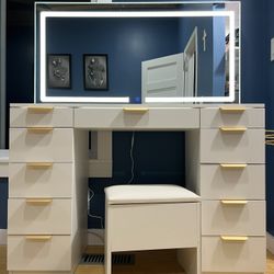 Touched Control Makeup Vanity 