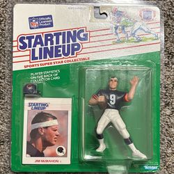 Jim McMahon 1988 SLU With Protector Case