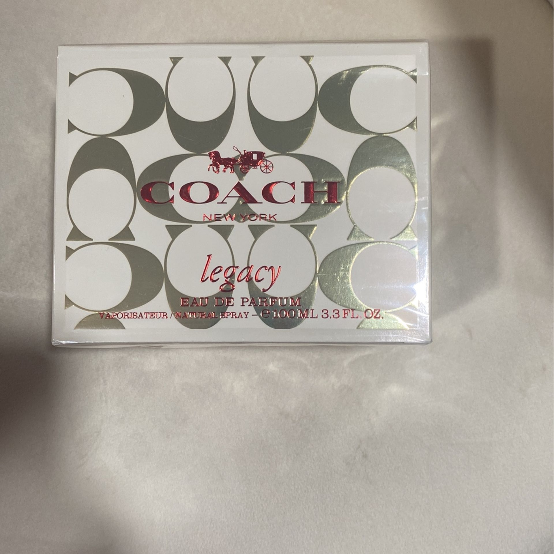 New Coach Perfume New York Legacy Eau De Parfum 3.3 Fl Oz