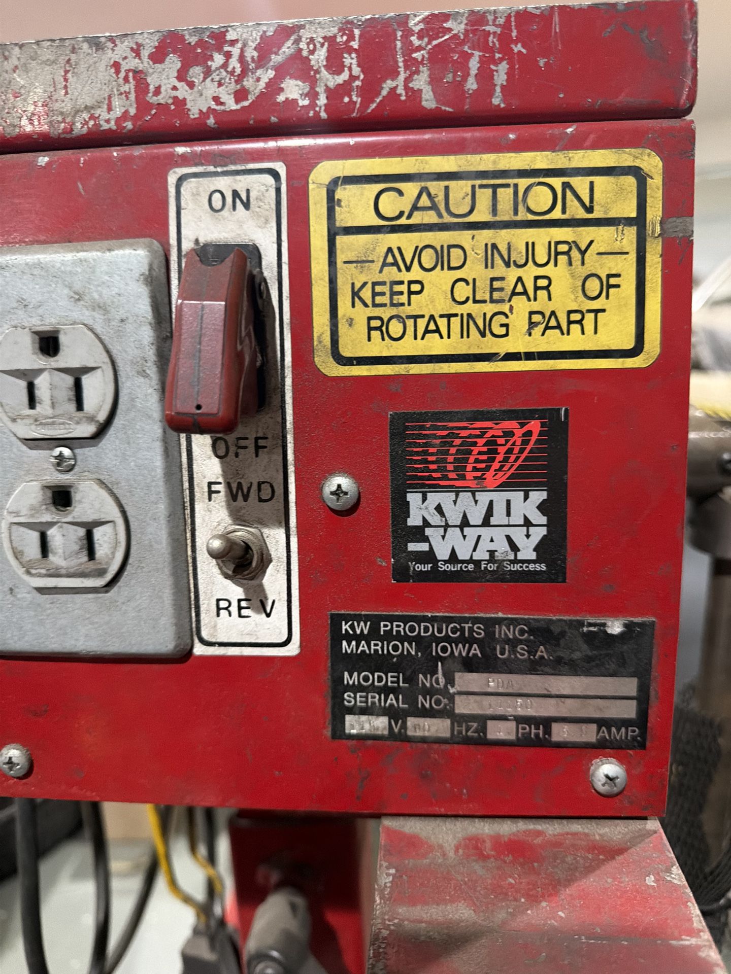 Kwik On The Car Brake Lathe
