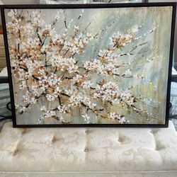 Floral Art Piece - Framed