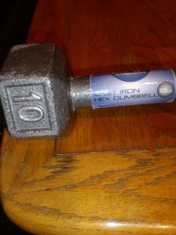 Cast iron HEX Dumbbell