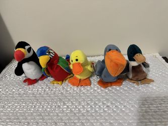 Beanie babies birds
