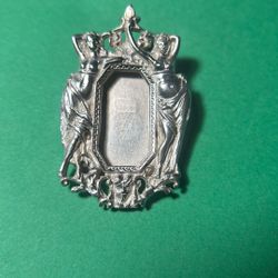 Antique Sterling Silver Pendant.