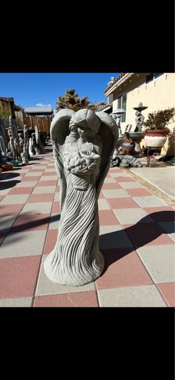 New Angel made out of cement
