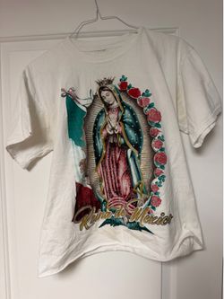 Worn size Medium Virgen De Guadalupe Tee