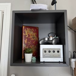 Four IKEA Eket Cube Shelves