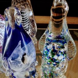 Your Choice Penguin Pals Blown Glass Collectibles