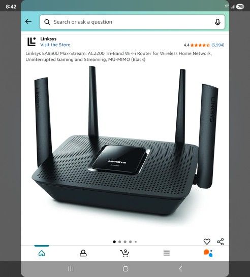 Linksys EA8300 Wifi Router 