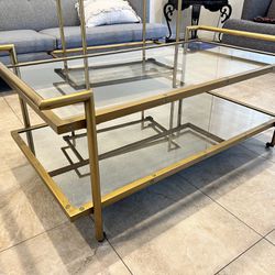 GOLD COFFEE TABLE