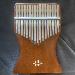 Hluru Solid Board Kalimba Gabonese Rosewood 17 key Flat Board Finger Thumb Piano