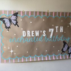 custom Hand Painted Banner