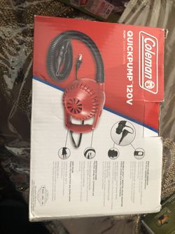Coleman Air Pump For Air Mattress 