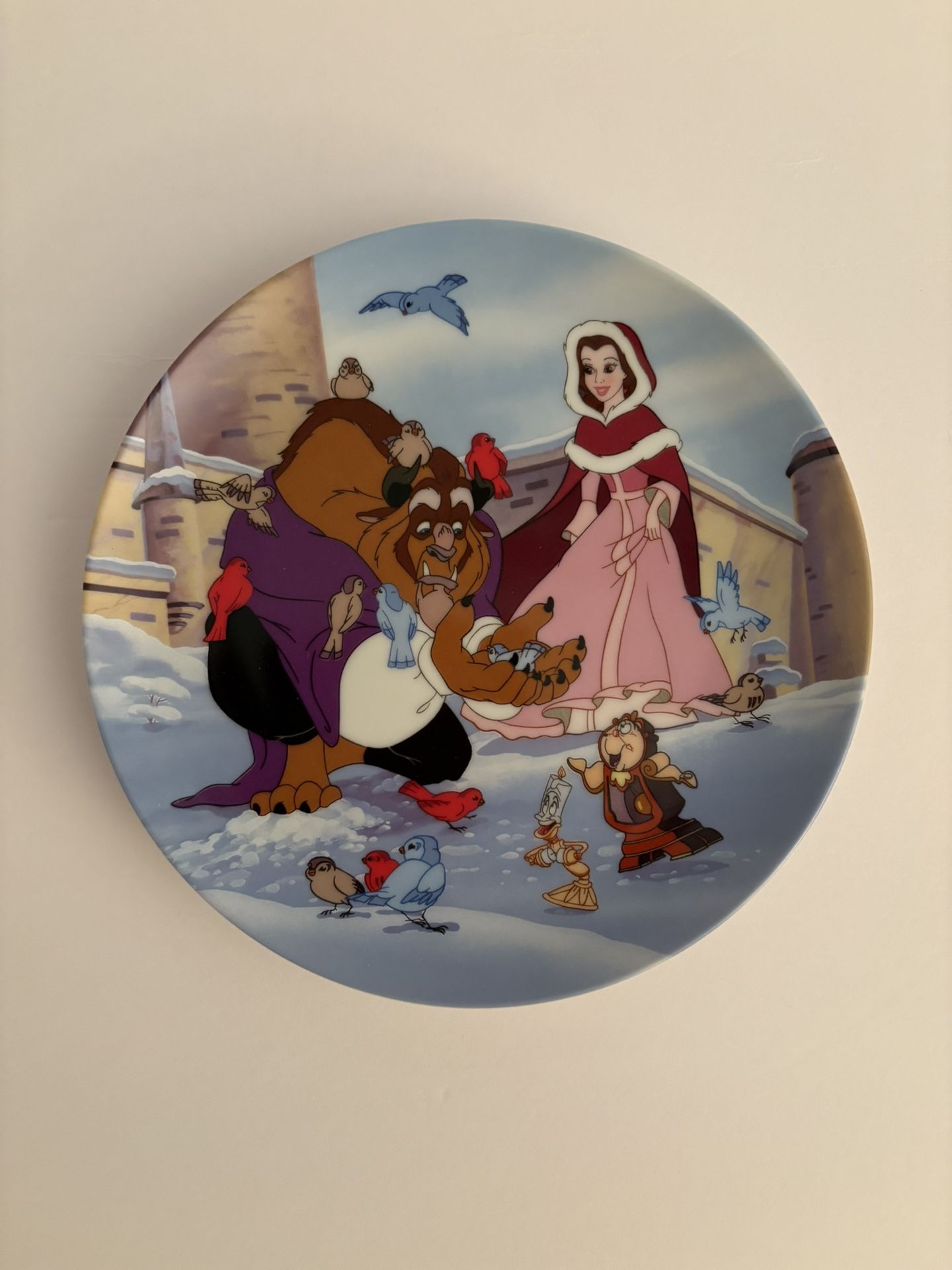 Beauty And The Beast Collectors Plate - New