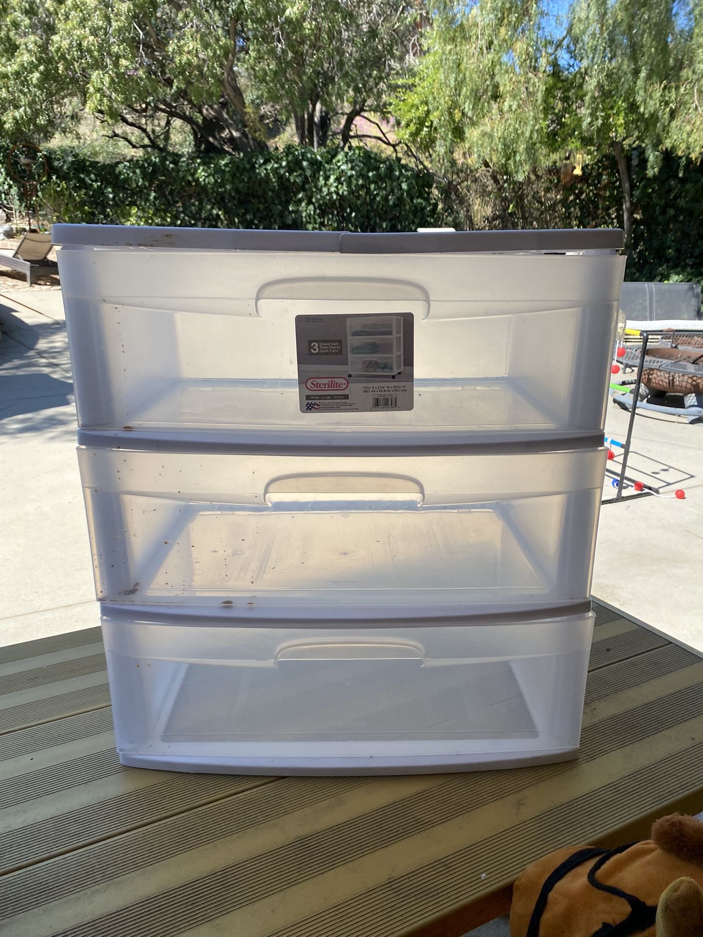 Steralite 3 Drawer Storage Chest