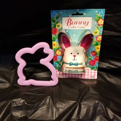 Set Of 2 Cookie Cutters  Bunny Shapes
