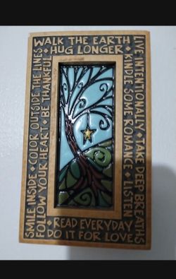 MACONE CLAY HANGING WALL ART - PLAQUE 7"×4" / Z999