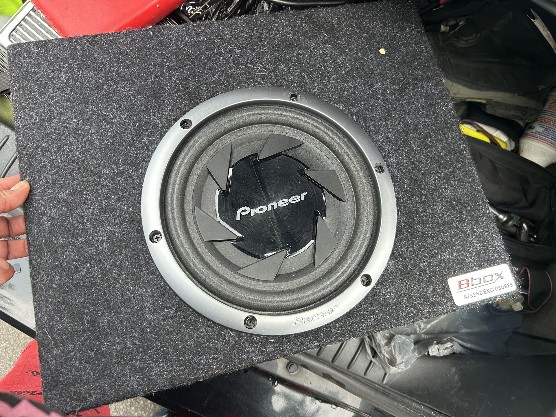 Pioneer 10 Inch Subwoofer & Amplifier 